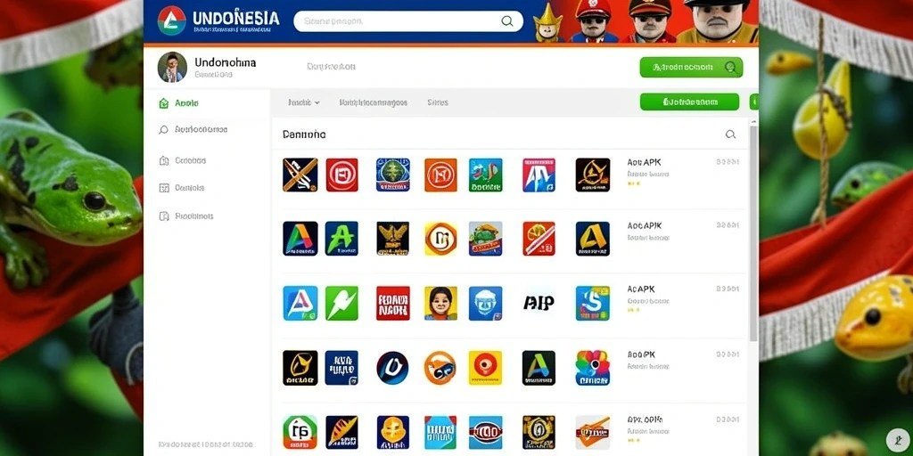 Tampilan antarmuka pengguna yang menarik.