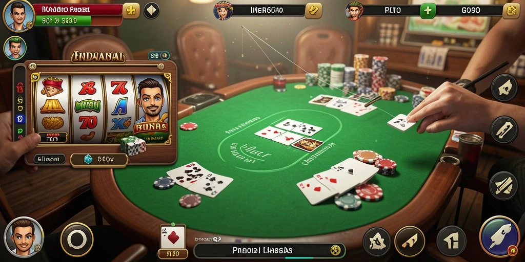 Tampilan utama game dengan grafis menarik.
