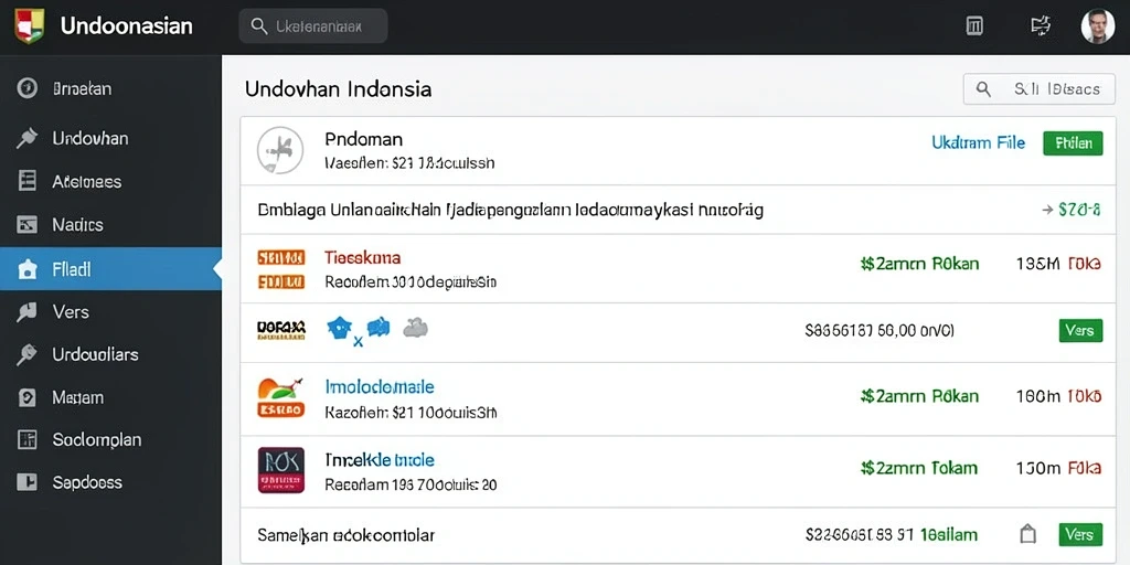Tampilan antarmuka FIATOGEL yang modern dan menarik.
