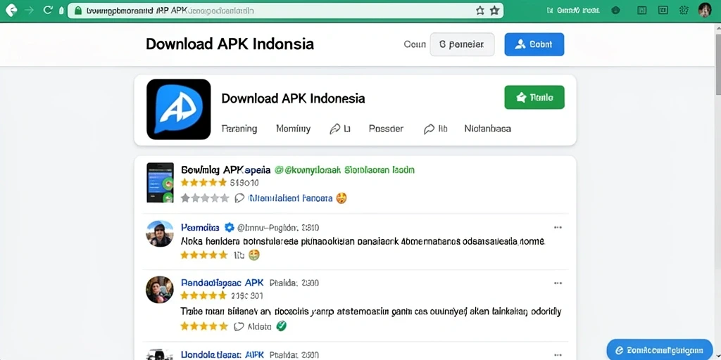 Tampilan menu awal yang menarik dan mudah dinavigasi.