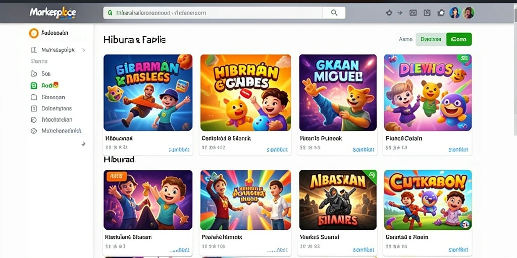 Tampilan awal yang menarik dan mudah dinavigasi.