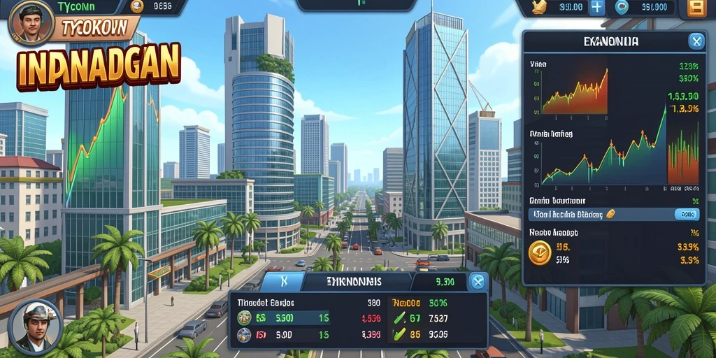 Screenshot menampilkan grafis yang menarik dan warna cerah.