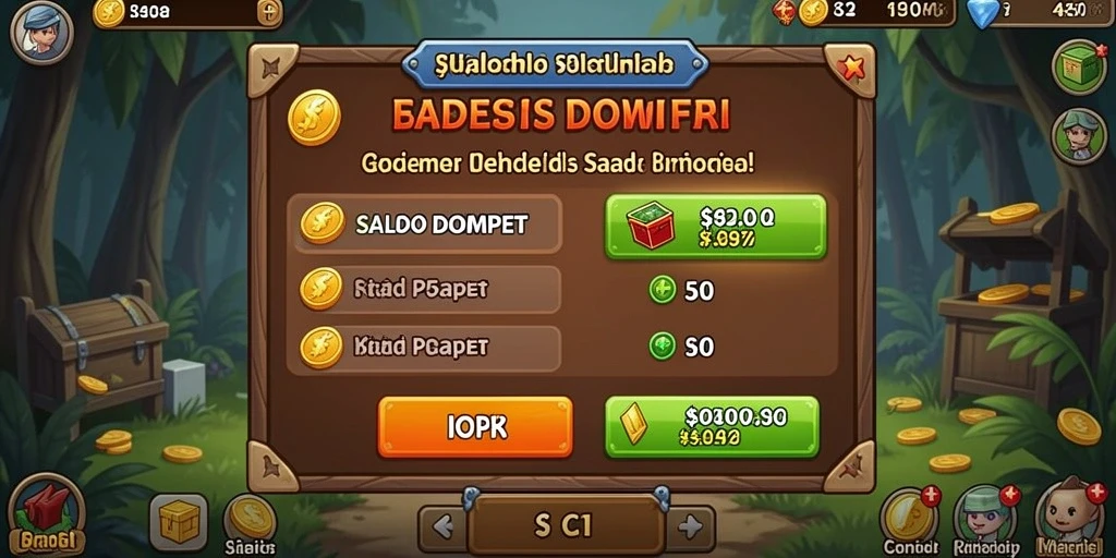 Screenshot menampilkan grafis berkualitas tinggi dalam permainan.
