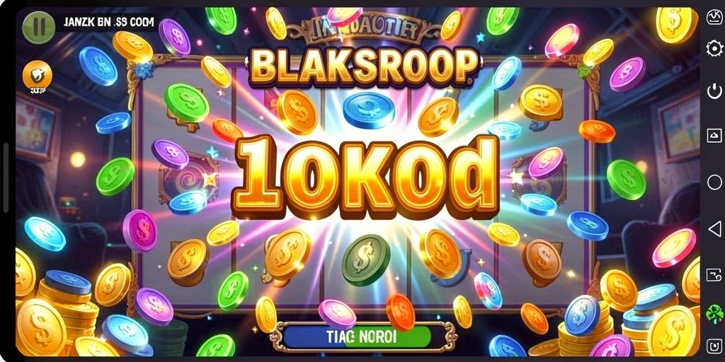 Tampilan mesin slot yang menarik dan interaktif.