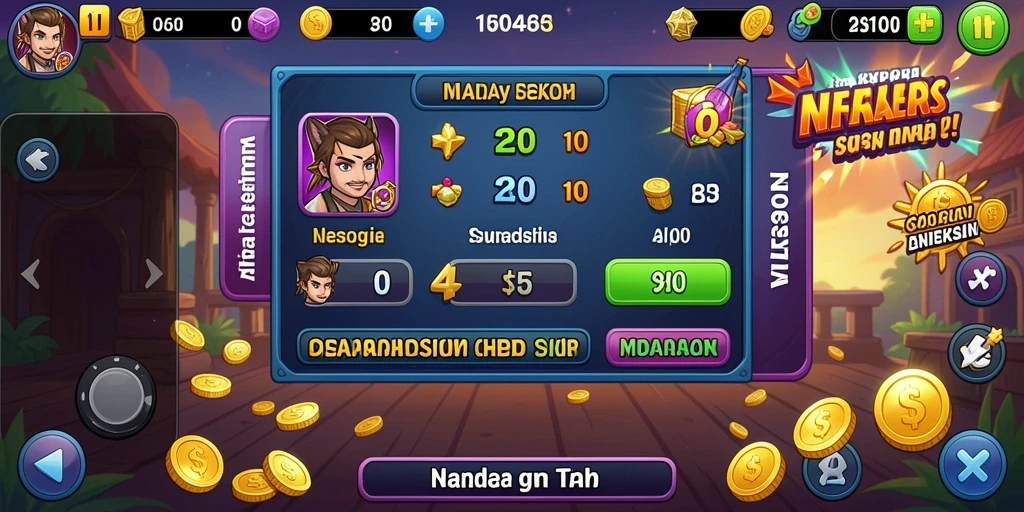 Tampilan awal aplikasi MYSLOT188 yang menarik.
